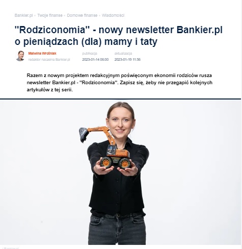 rodziconomia - nowa inicjatywa portalu finansowego Bankier.pl